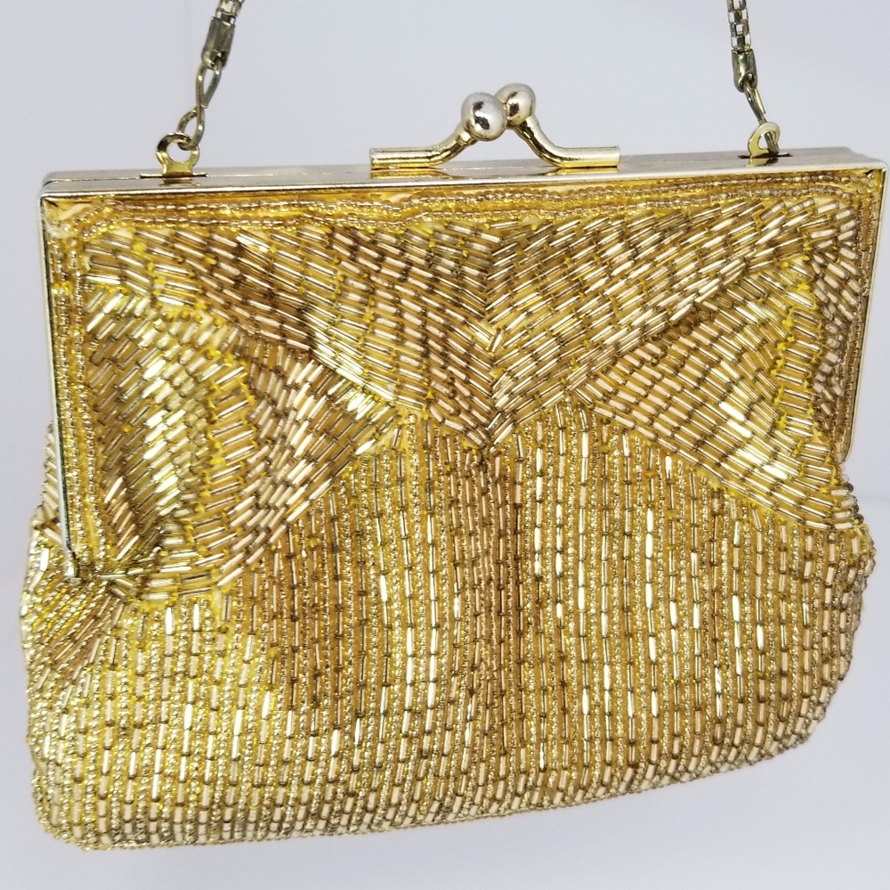 Gold Vintage Evening Bag